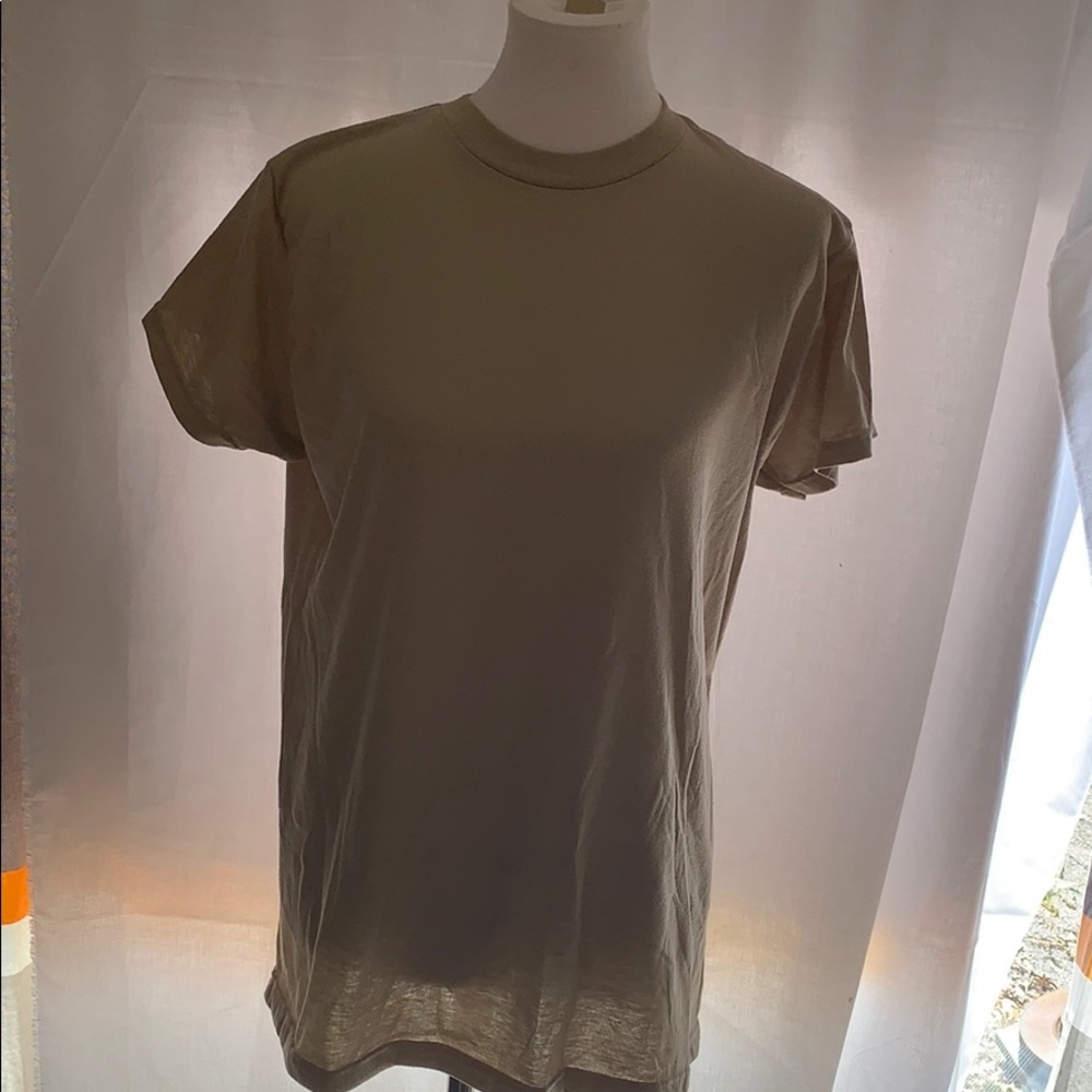 Army Style Tan undershirt.